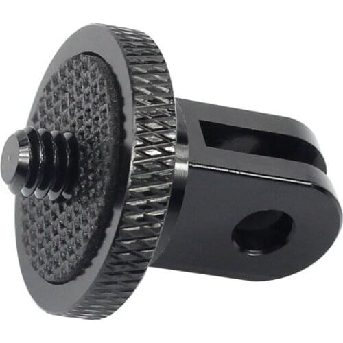 Camera Mount Adapter for GoPro Ecosystem - ¼-20 Conversion Adapter for GoPro Mounting System - Full 100% CNC Aluminum Metal