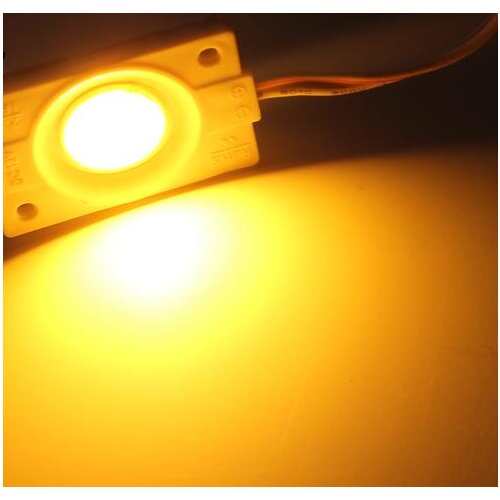 Free shipping 2.4W/pcs injection COB LED Module with lens DC12V advertising light,Led Backlight For Channel Letters