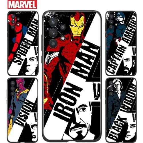 Avengers Marvel superhero For Samsung A91 A72 A71 A52 A51 A42 A41 A32 A31 A22 A21S A12 A11 A03 A02S A01 4G 5G Phone Case