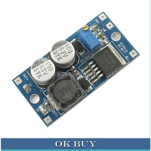 DC-DC LM2596HV Adjustable Voltage Buck Converter 5V-60V Step-down to 2V-26V Power Supply Module 48V to 3V/5V/12V