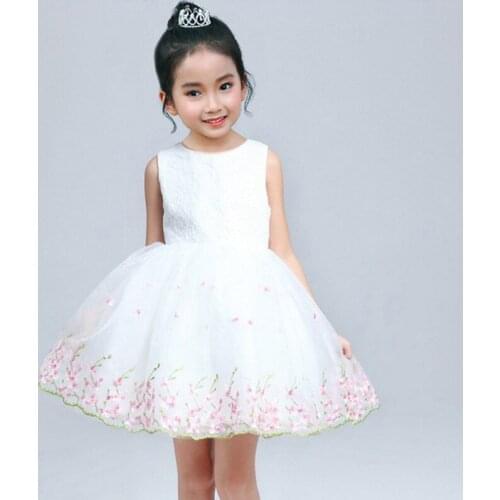 Children Clothing Girls Princess Christmas Kids Dresses For Baby Girls Infant Kids Flower Wedding Party Verstidos Dress Clothesr