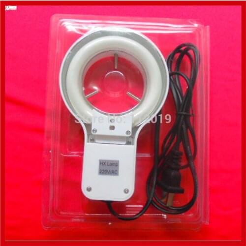 New Universal Industrial Stereo Electron Microscope Ring Light Digital Camera Magnifier Ring Lamp illuminator
