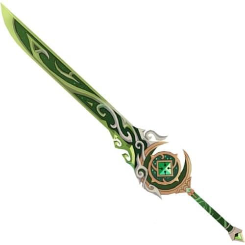 Hot Game Genshin Impact Sword The Other Side Two-handed Sword Halloween Christmas Fancy Party Props Weapons for Carnival
