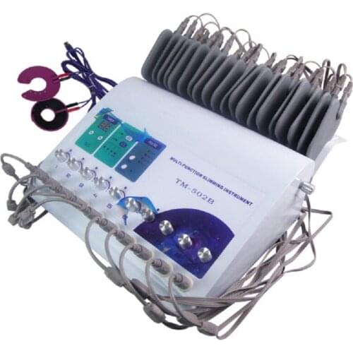 TM502B Professional Electric Muscle Stimulator 2 in 1 Russian Wave Electric Muscle Stimulation Fat Infrared EMS Slimming Machine