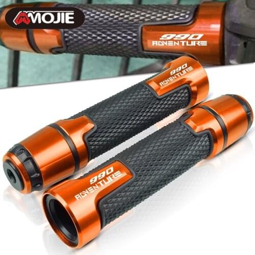 CNC Motorcycle handlebar grip handle bar Motorbike handlebar grips FOR 990 Adventure 2006 2007 2008 2009 2010 2011 2012 2013