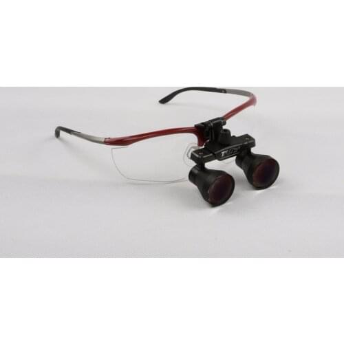 TAOS new arrive 3.5x long working distance dental loupes for dentist Medical operating magnifying glass with led light