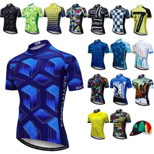 Bicycle Jersey Men Short Sleeve Ropa Ciclismo MTB Cycling Jerseys Shirts Clothing For Mens Cycle Shirts Bicycle Top Maillot