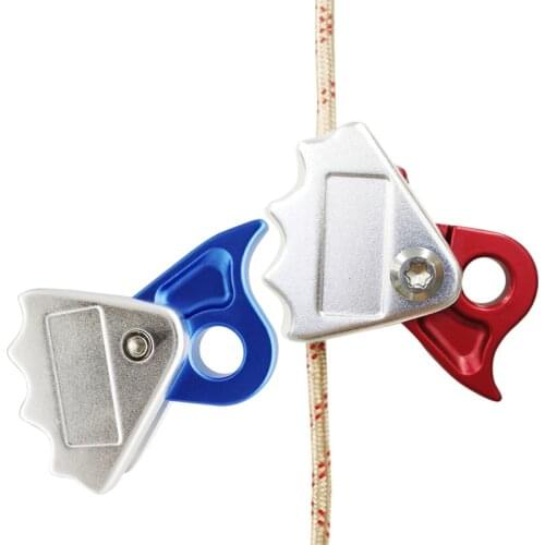 15KN Safety Climbing Rope Grab Mountaineering Rappelling Device Tree Arborist Rock Climbing Lanyard Protecta Equipment