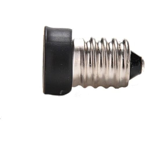 2PCS E14 To E12 Socket Converter Light Base Candelabra Lamp Holder Converters LED Bulb Lamp Holder Adapter