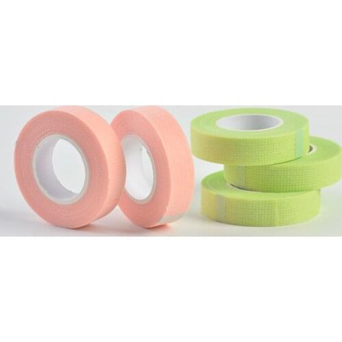 3 Rolls Professional Eyelash Extension Tape Breathable Non-woven Cloth Adhesive Medical Paper For False Lashes Patch Makeup Tool