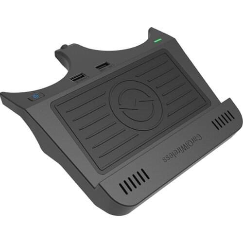 Car Wireless Fast Charger for BMW 2017-2021 5 Series 6 Series 530i 535i Wireless Charging Pad Auto Accessories