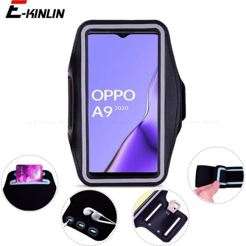 Arm Band Cover Case For OPPO A9 A5 2020 A9x A8 A7 AX7 AX5s AX5 A5s A5 A3 A3s Sport Running Gym Phone Bag