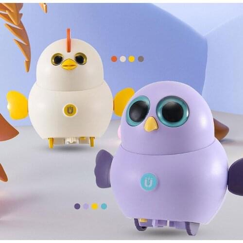 Baby Cute Electric Swing Magnetic Chick Duckling Owl Walking Squad Duck Swing Animal Toys for Children Funny Educational Toys