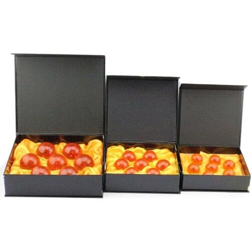 7pcs/Set 3.5cm 4.5cm 5.7cm Dragon Ball Anime Crystal Dragonball Ball Resin PVC Action Figure Collection Model Toys Kids Gift