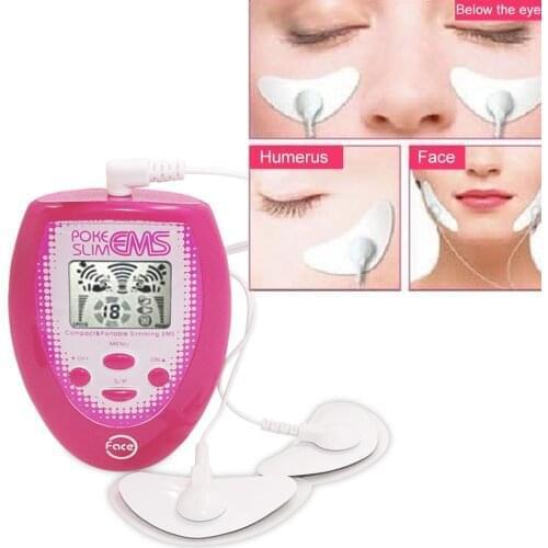 Electronic Pulse Face Massager Slimming Tool EMS Tens Facial Lifting Jawline muscle Body jaw Massage Muscle stimulator Device
