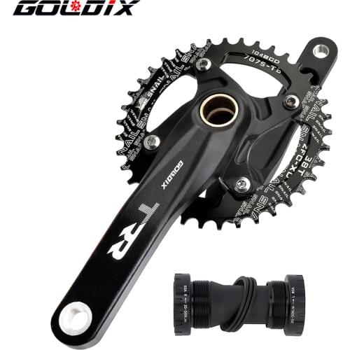 GOLDIX mtb crankset 170mm Bicycle Chainring 30T 32T 34T 36T 38T Narrow Width bike MTB Crown For SRAM SHIMANO Deore