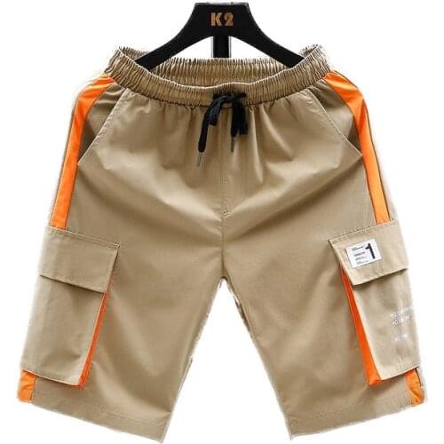 Korea Style 28-50 Inch MenS Shorts Cargo 2021 Summer Casual Bigger Pocket Classic 95% Cotton Brand Male Short Pants Trouers
