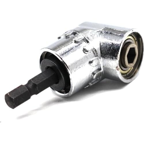 1/4" Inch Magnetic Angle Driver Bit Adapter Screwdriver 105 Degree Adjustable Thumb Flange Off-Set Power Head Power Drill Driver