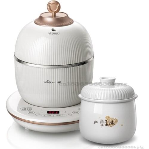Bear mini electric stewing cup ddz-c06a1 birds nest water and electricity stewing pot 0.6L domestic stewing pot