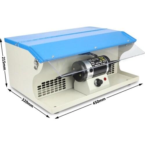 Table-type Buffing Machine Disc Polishing Equipment Conversion Dust-free Grinding And Polishing Machine Vacuum Cloth Turbine