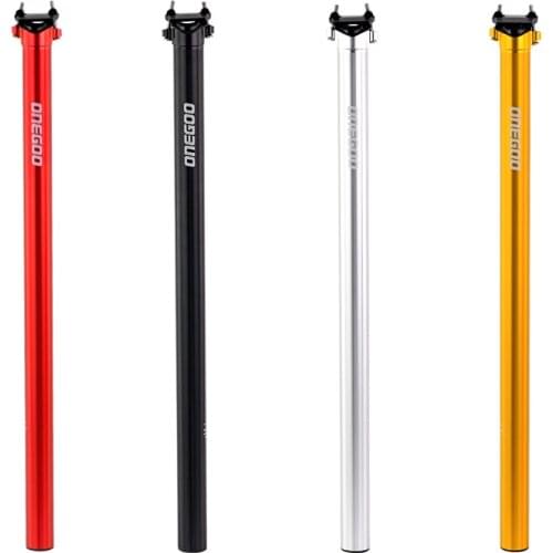 ONEGOO 33.9mm x 600mm Bicycle Seatpost Lightweight CNC Aluminum Alloy Folding Bike Seat Post Integrated Seatpost Bicycle Parts