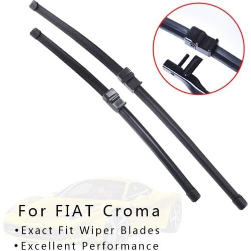 Front Wiper Blade For Cars for FIAT Croma from 2005 2006 2007 2008 2009 2010-2013 windscreen wiper car Accessories wholesale