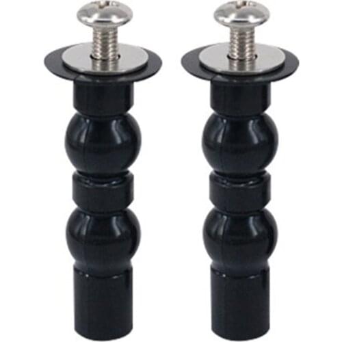 Universal Toilet Seat Expansion Screw Hinges Tool Toilet Lid Screws Fixing Screwbolts Tightening Kit Hinge(2 pieces