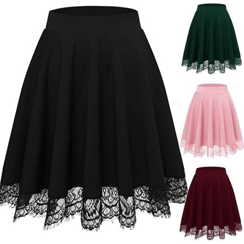 Sagace fashion lace skirt casual skirt womens high waist slim minority A-line skirt spring and summer женские юбки