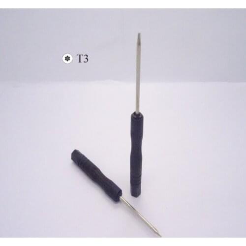 1PC wholesale T3 screwdriver head Small Plum hexagonal screwdriver for repairing Mobil phone and electronic product