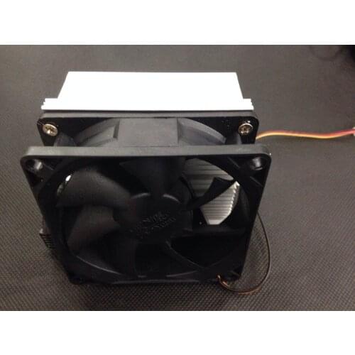 100W/150W/200W High Power LED bulb Lamp radiator heatsink with fan 80x80mm