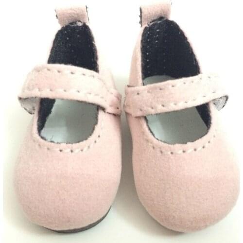 4.6 CM Doll Shoes Causal Snickers Shoes Accessories for Dolls,Cloth Material Mini Toy Boots 1/6 BJD Doll Accessories 100Pair/Lot