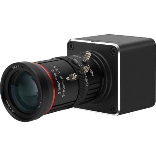 4K HDMI Camera 1080P60/50fps Streaming Webcam Industry C/CS-Mount with 5-50mm Lens