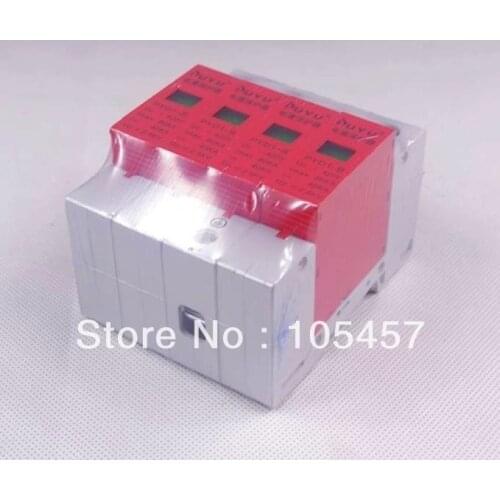 4P 40~80KA Din Rail Surge Protection Lightning Arrester Brand New In Box Over Voltage