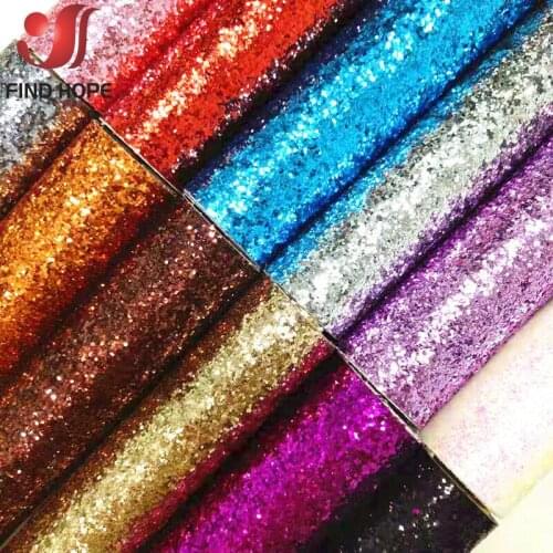 A4 20/40x120cm Self Adhesive Chunky Glitter Fabric Sparkly Vinyl Leather 3D Wallpaper Stair Border DIY Sticker Roll