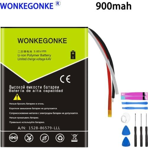 WONKEGONKE 900mah for Sony 1-853-104-11 LIS1476 LIS1476MHPPC(SY6) PRS-T1 PRS-T2 PRS-T3 PRS-T3E PRS-T3S battery