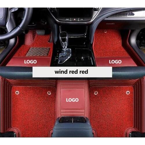 HeXinYan Custom Car Floor Mats for Subaru All Models XV BRZ Legacy forester Outback Tribeca Impreza auto styling accessories