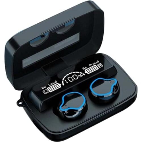 M9 TWS Wireless Bluetooth Earphones Headphones Touch Control In-Ear Noise Reduction Music Gaming Headset With LED Power Display