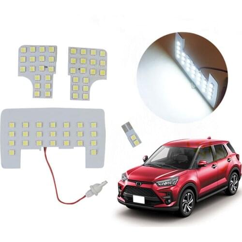 For Daihatsu Rocky Toyota Raize A200 2019 2020 Car Interior Lamps Dome Map Roof Lights LED 4x4 Trunk Reading Lamp Canbus Bulbs