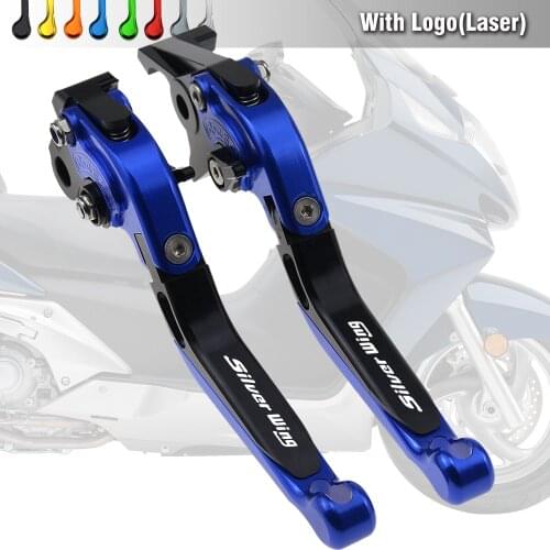 For Honda Silver Wing GT 400 600 2001-2017 GT400 GT600 Motorcycle Folding Extendable CNC Moto Adjustable Clutch Brake Levers
