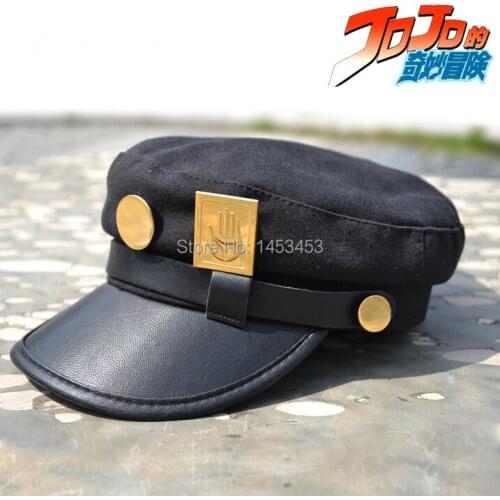 JOJO Bizarre Adventure Metal badge Shading Hat Animation around