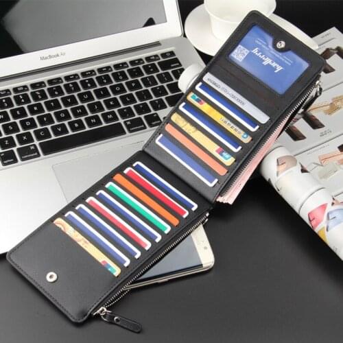 Classic Woman Wallet Long Multi Card Position Male Purse Mens Credential Holder Fold Thin Magic Wallet Cash Card
