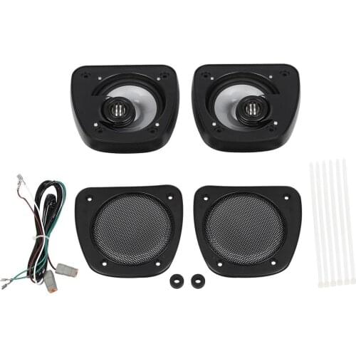 Motorcycle Audio Lower Fairing Speakers Kit For Harley Touring Electra Glide Road Glide FLHT FLHTC FLHTCU FLHX 2006-2013