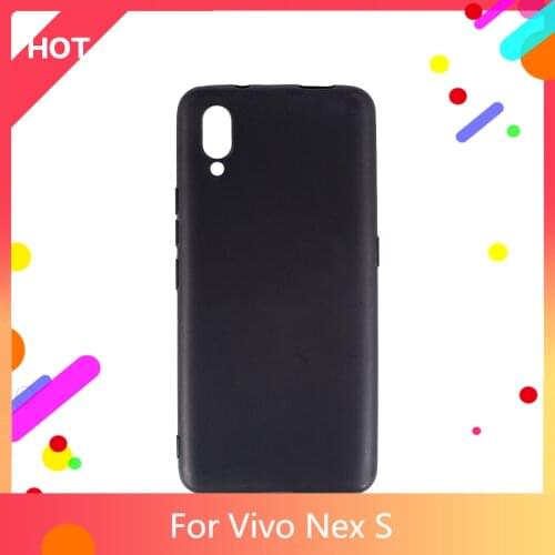 Nex S Case Matte Soft Silicone TPU Back Cover For Vivo Nex S Phone Case Slim shockproof