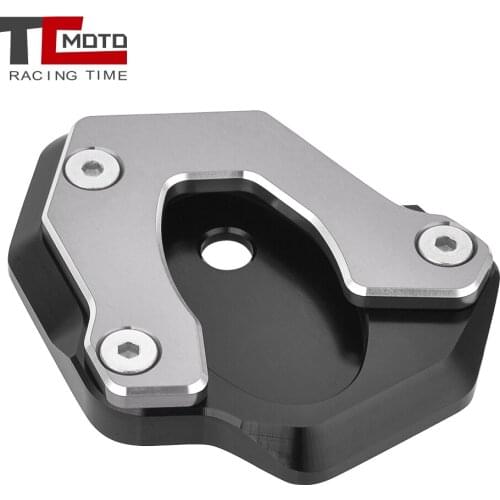 Motorcycle Kickstand Extension Plate Side Stand Enlarge Pad For Kawasaki Ninja650 Ninja 650 2017 ER65N ER6F 2012 2013