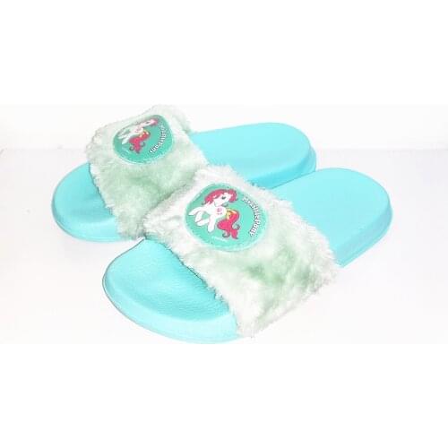 Girls Boys Children Kids Flush Sandals Non-slip Indoor Slippers Soft Flush Sliders Baby Shoes EUR24 25 26 27 28 29 30 31 32-35