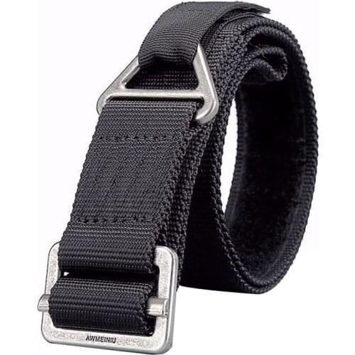 Unisex tactical belt high quality Nylon ring buckle Men belt Weaving Multifunction casual Pants Women belt sports belt