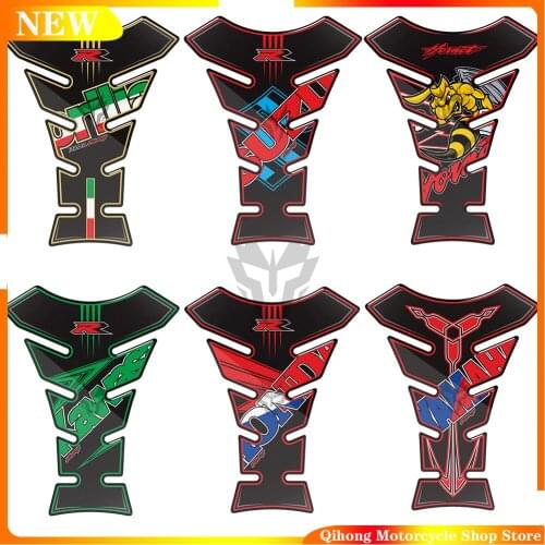3D Universal Motorcycle Tank Pad Protector Sticker Case for Aprilia RSV4 RS4 125 for Yamaha Honda Hornet CB600F Suzuki Tank