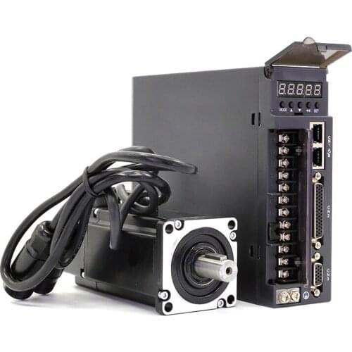 High quality Servo motor set 100W AC220V 40ST-M00330 AC Servo Motor 0.32N.M 3000RPM with Servo Driver