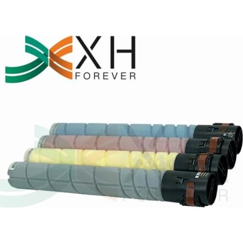 1Set/4pcs. TN220 TN-220 KMYC Toner Cartridge Compatible for Konica Minolta Bizhub C221 C221S C281 C7122 C7128 Lower Yield