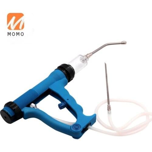 10ml Veterinary Continuous Drenching Gun Syringe Poultry Injection Drenching Guns 10ml Plastic Drencher